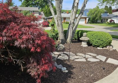 Mulched Garden